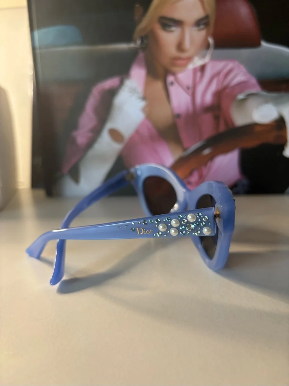 CHRISTIAN DIOR Brillance Edition Limited Boutique Crystal Pearl Stud